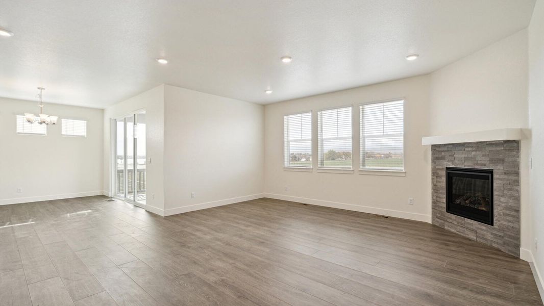 Spacious, unfurnished interior of a new home in Vantage, Berthoud (Image 14). Spacious, unfurnished interior of a new home in Vantage, Berthoud (Image 14).