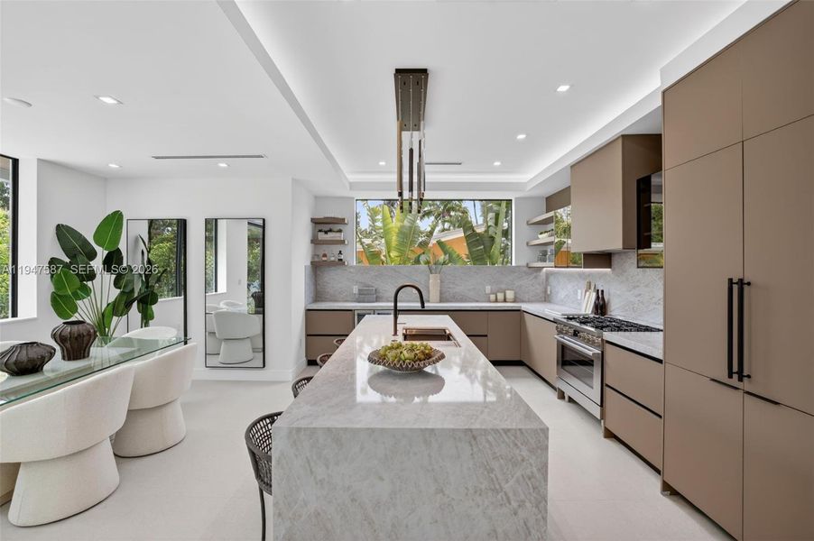 Furnished interior view inside a new home in , Fort Lauderdale (Image 43).
