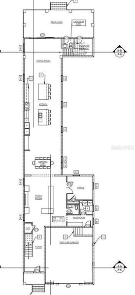 2D floor plan layout of this home in , Tampa, FL (Image 4).