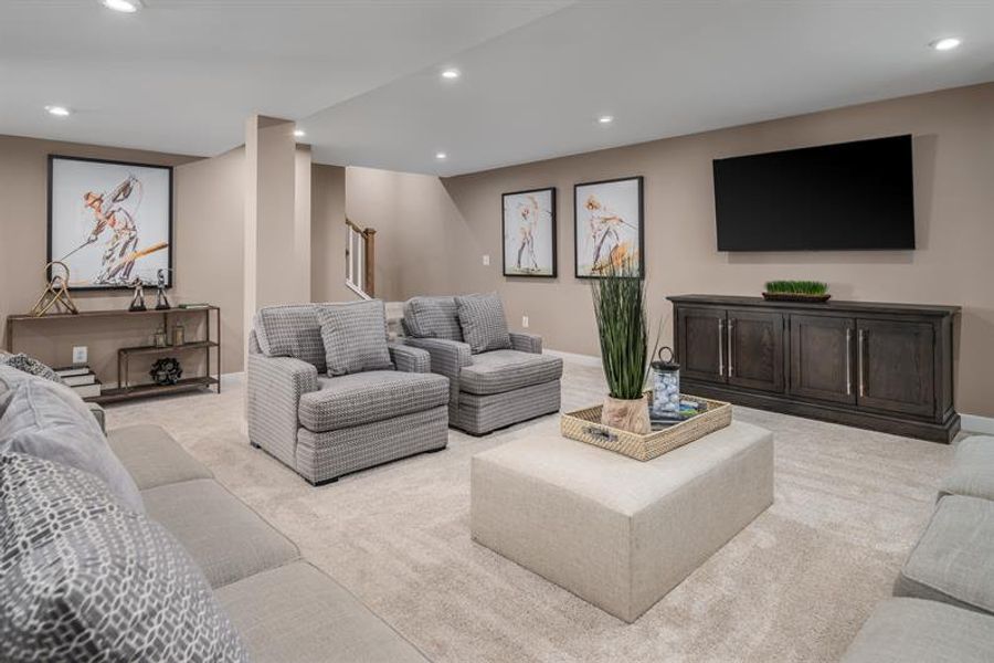Representative furnished interior of a home built from the Saint Lawrence by Ryan Homes in Gates Run, Gates (Image 28). Representative furnished interior of a home built from the Saint Lawrence by Ryan Homes in Gates Run, Gates (Image 28).