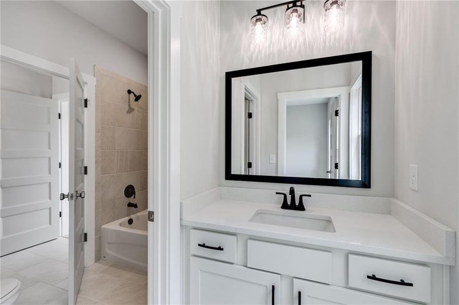 Furnished interior view inside a new home in The Meadows at Lake Circle, Buchanan (Image 36).
