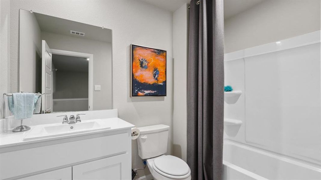Furnished interior view inside a new home in Orchard Village, Fort Worth (Image 26).