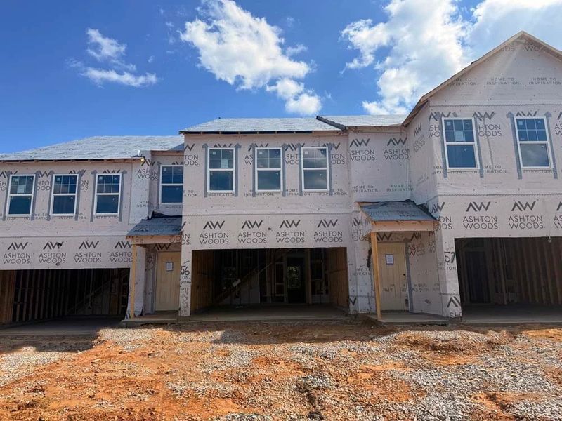 Front Exterior Construction Progress