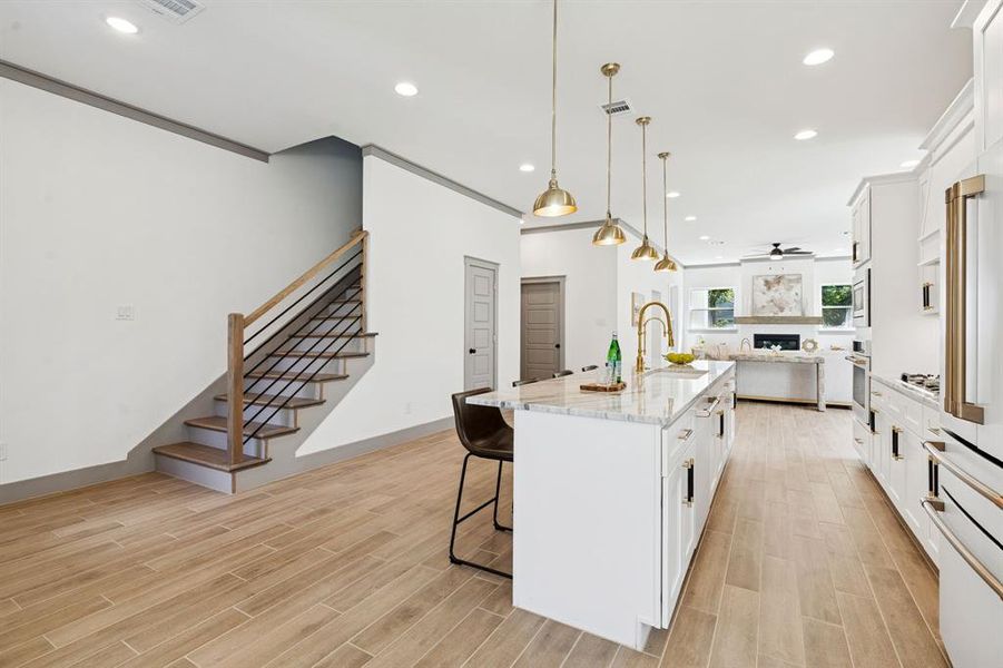 Furnished interior view inside a new home in , Fort Worth (Image 9).