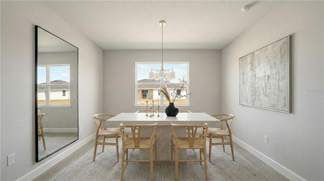 Furnished interior view inside a new home in , Palm Coast (Image 20).