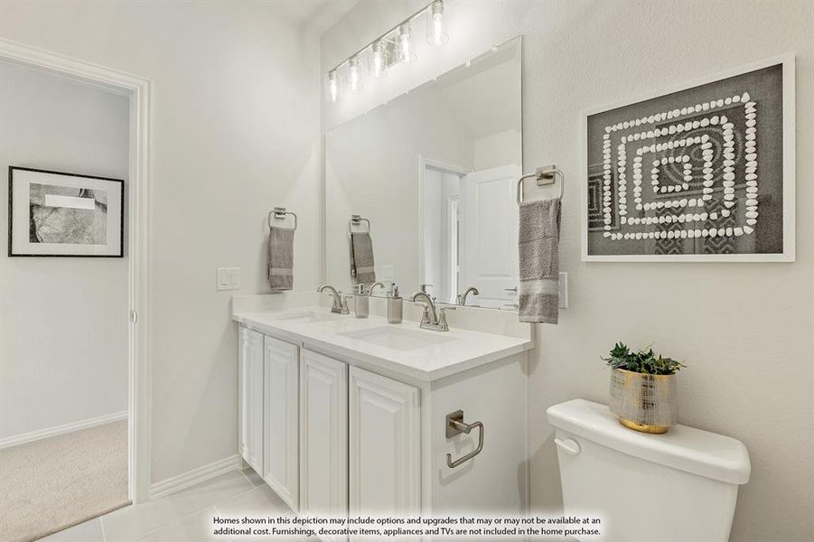 Furnished interior view inside a new home in Mosaic, Celina (Image 30). Furnished interior view inside a new home in Mosaic, Celina (Image 30).