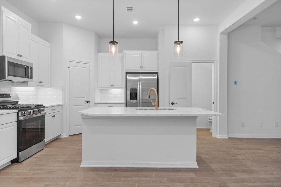 Furnished interior view inside a new home in Woodforest, Montgomery (Image 6). Furnished interior view inside a new home in Woodforest, Montgomery (Image 6).