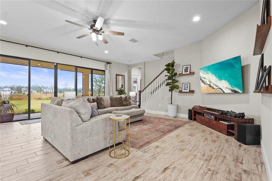 Furnished interior view inside a new home in , Parrish (Image 9).
