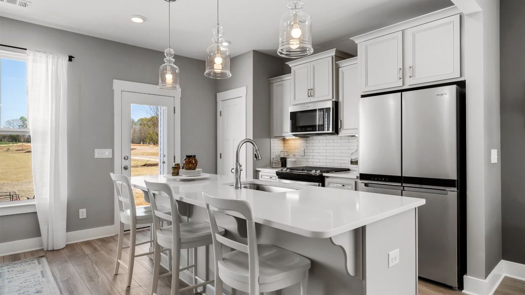 Furnished interior view inside a new home in Saluda Crossing, Piedmont (Image 18).