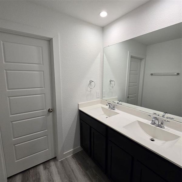 Furnished interior view inside a new home in City Gate, Houston (Image 4).