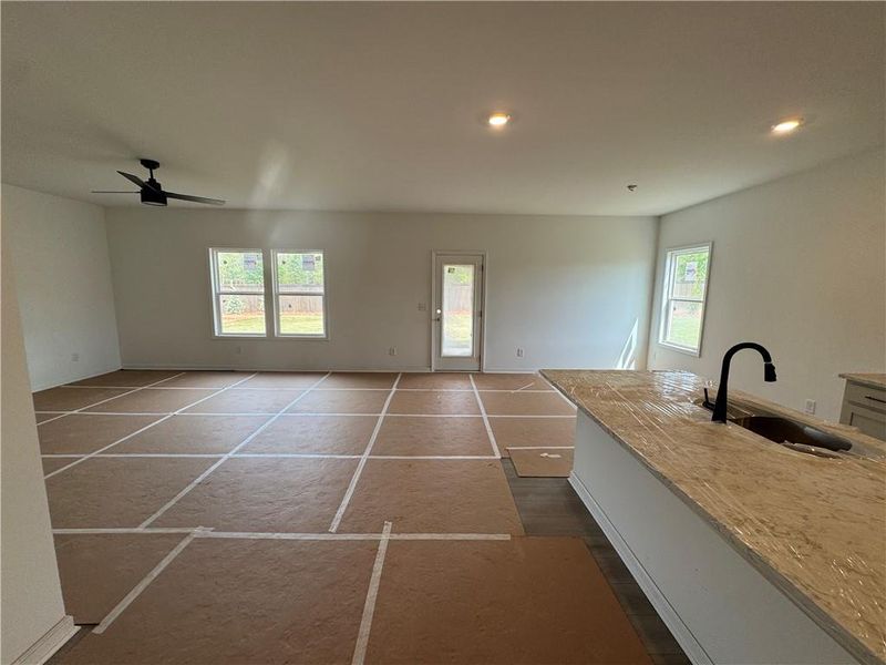 In-progress construction of a new home in Langston Reserve, Cartersville, GA (Image 17).
