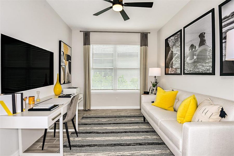 Furnished interior view inside a new home in Indigo Creek, Apollo Beach (Image 26).
