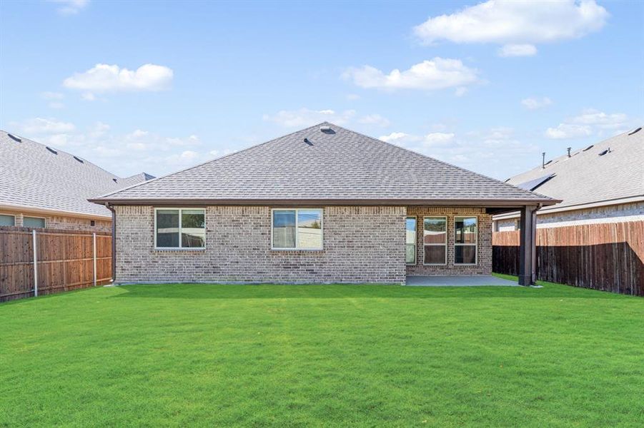 Exterior details and patio area of a home in Ridge Ranch Classic 50, Mesquite (Image 24). Exterior details and patio area of a home in Ridge Ranch Classic 50, Mesquite (Image 24).