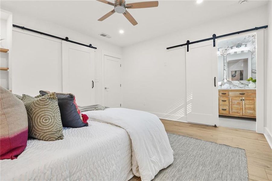 Furnished interior view inside a new home in , Atlanta (Image 8).