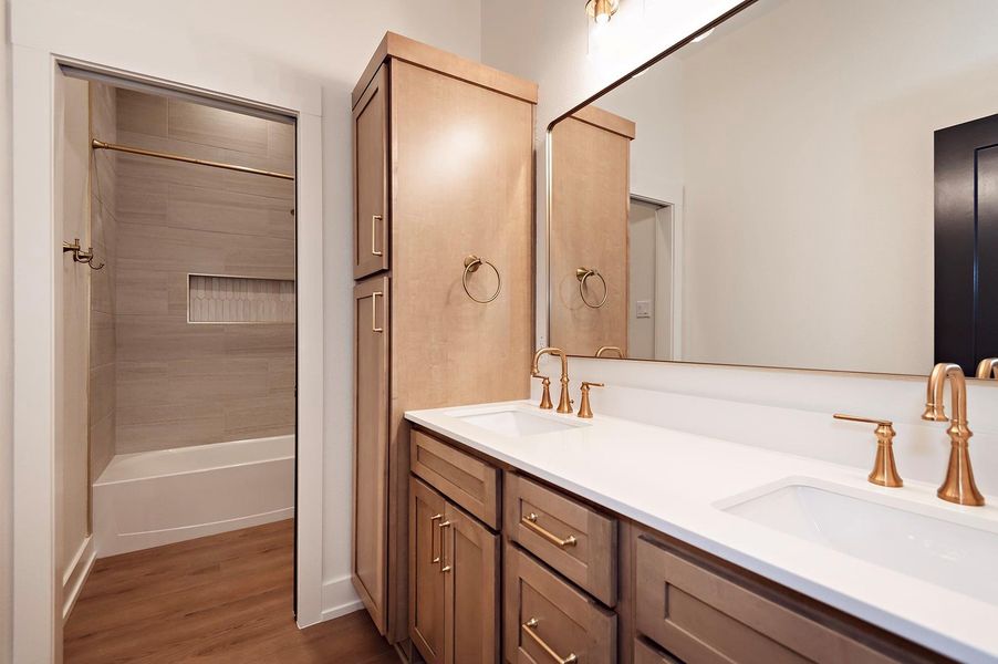 Furnished interior view inside a new home in , Salado (Image 9). Furnished interior view inside a new home in , Salado (Image 9).