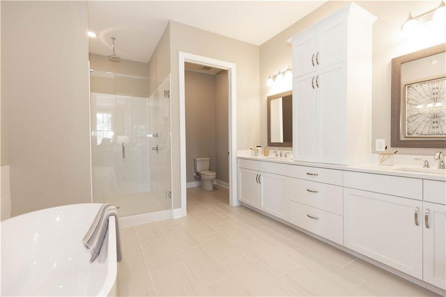 Furnished interior view inside a new home in Waterside Condos, Peachtree Corners (Image 10).