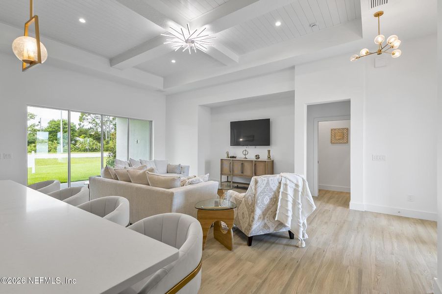 Furnished interior view inside a new home in , Palm Coast (Image 7).