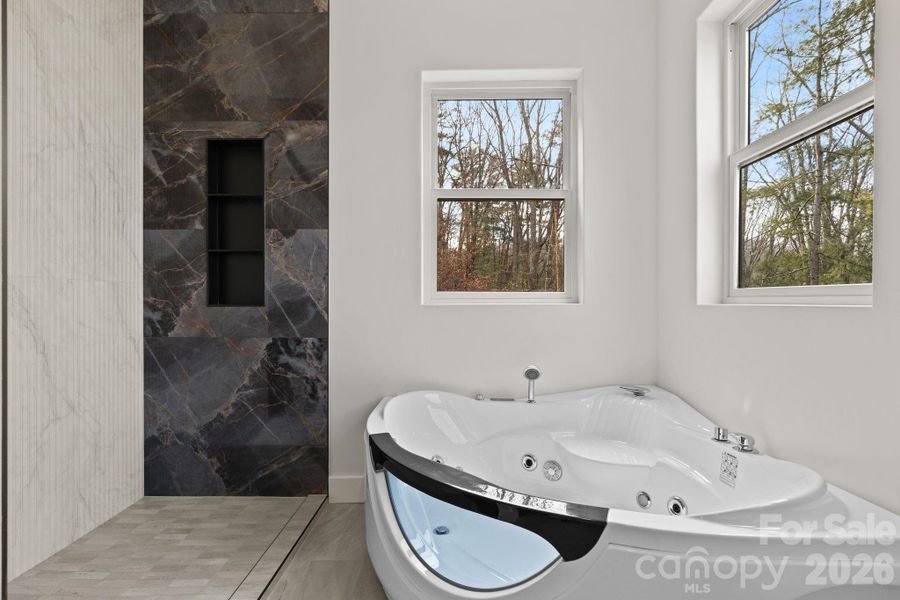 Furnished interior view inside a new home in , Asheville (Image 33).