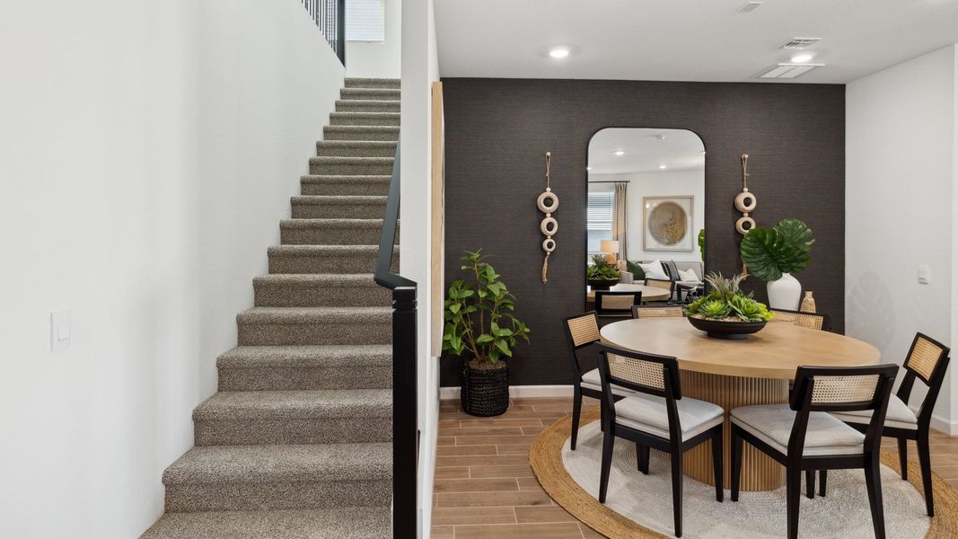 Furnished interior view inside a new home in Del Rio Ranch, Avondale (Image 21).