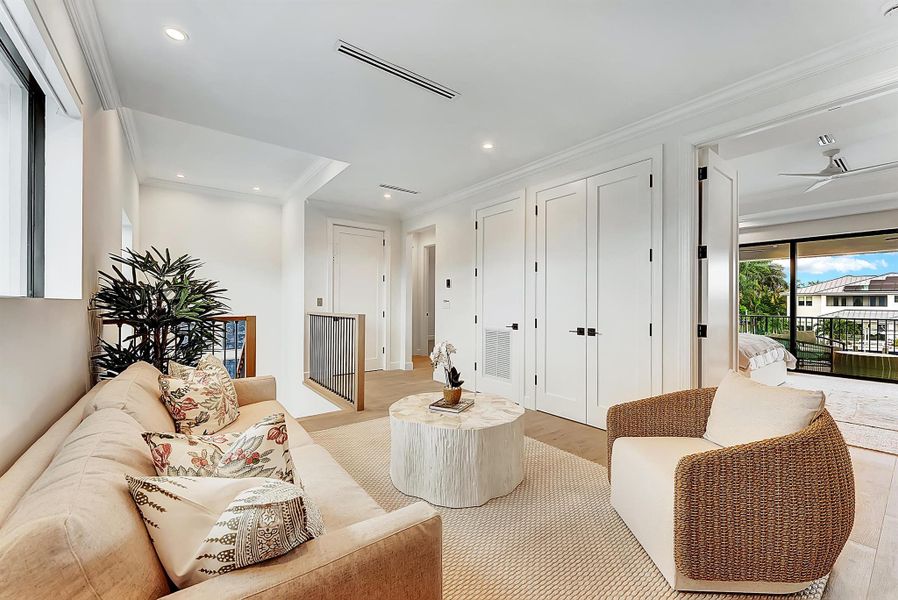 Furnished interior view inside a new home in , Pompano Beach (Image 16).