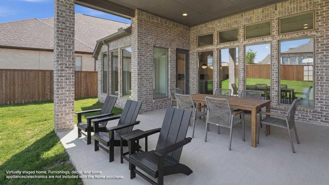 Exterior details and patio area of a home in Talon Hills, Fort Worth (Image 2). Exterior details and patio area of a home in Talon Hills, Fort Worth (Image 2).
