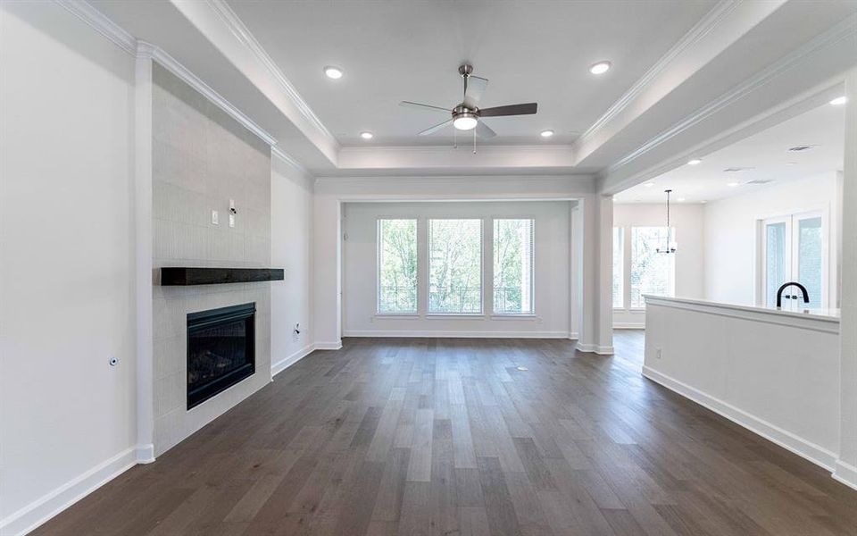 Spacious, unfurnished interior of a new home in Inspiration, Lucas (Image 14). Spacious, unfurnished interior of a new home in Inspiration, Lucas (Image 14).