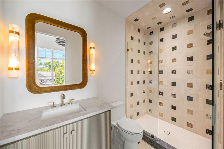 Furnished interior view inside a new home in , Brookhaven (Image 54).