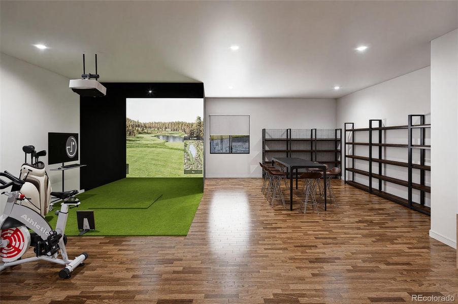 Furnished interior view inside a new home in , Granby (Image 18).