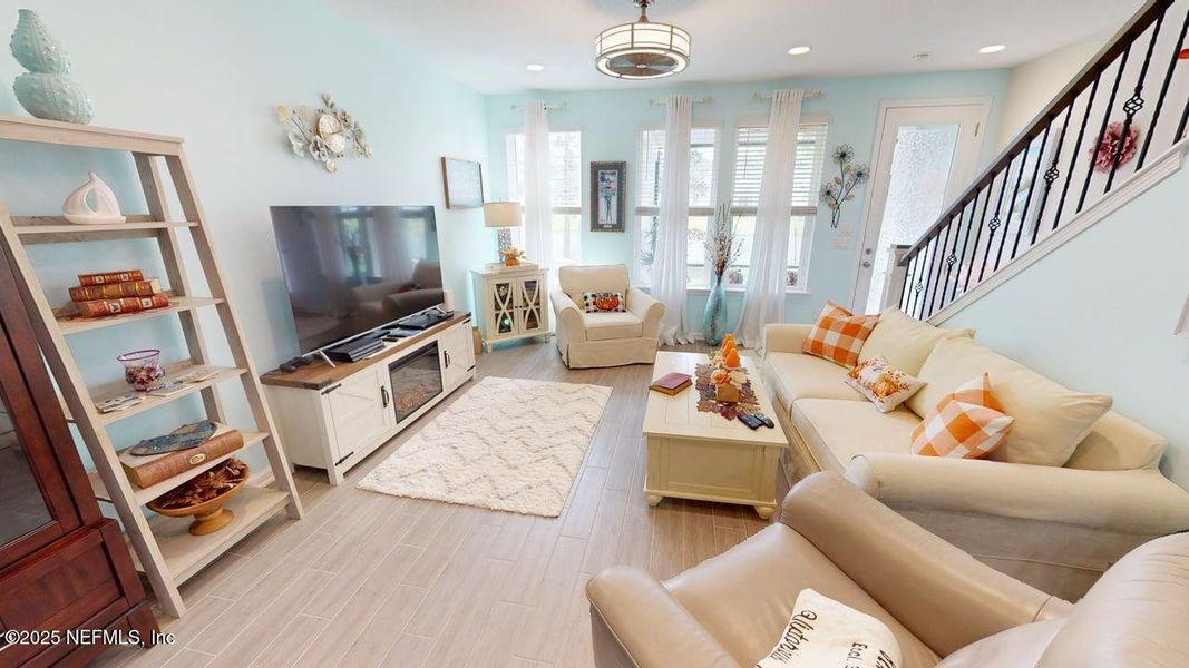 Furnished interior view inside a new home in , Jacksonville (Image 8).