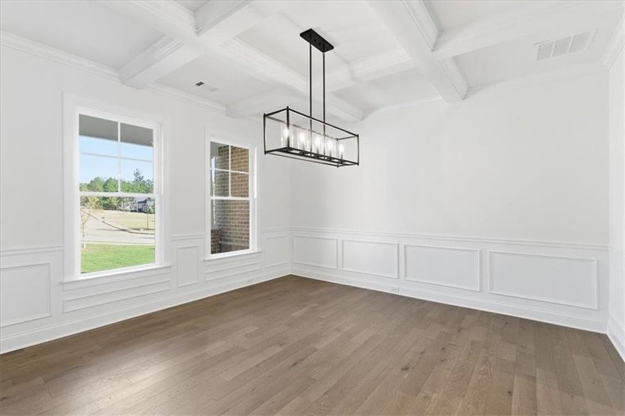 Spacious, unfurnished interior of a new home in The Estates at Hurricane Pointe, Douglasville (Image 30). Spacious, unfurnished interior of a new home in The Estates at Hurricane Pointe, Douglasville (Image 30).