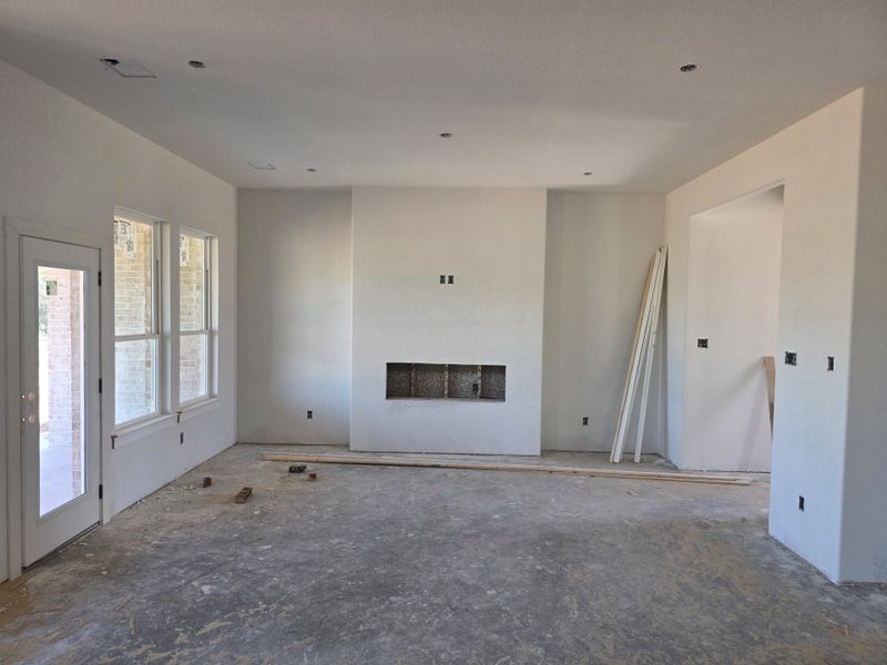 In-progress construction of a new home in Zion Valley, Poolville, TX (Image 3).