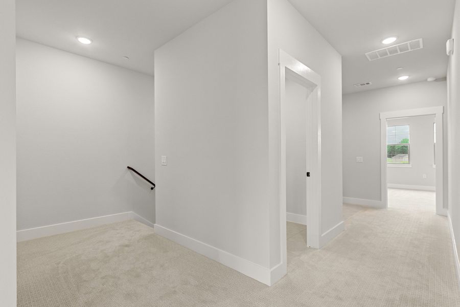 Spacious, unfurnished interior of a new home in The Tribute, The Colony (Image 34). Spacious, unfurnished interior of a new home in The Tribute, The Colony (Image 34).