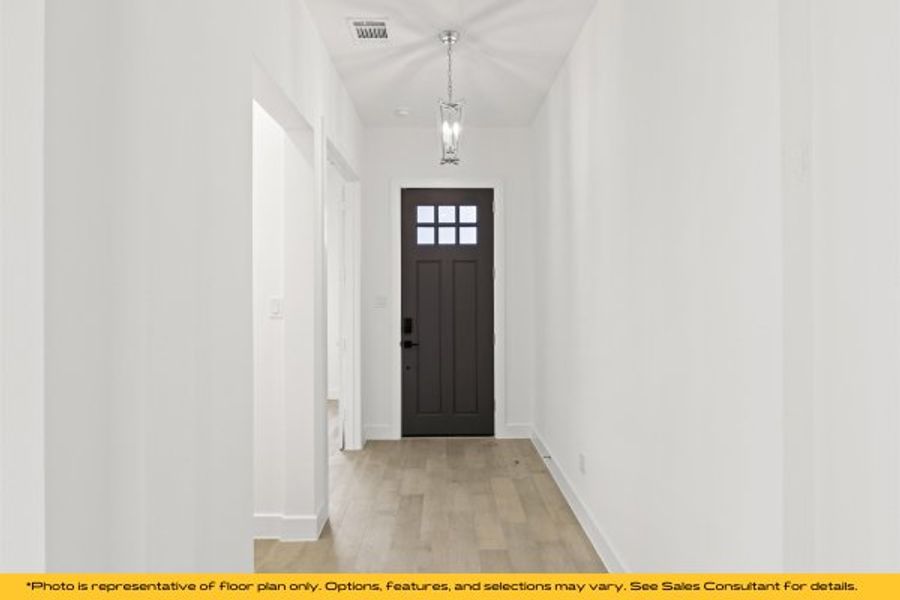 Representative unfurnished interior of a home built from the The Catalina by Stonefield Homes in The Highlands, Rockwall (Image 25).