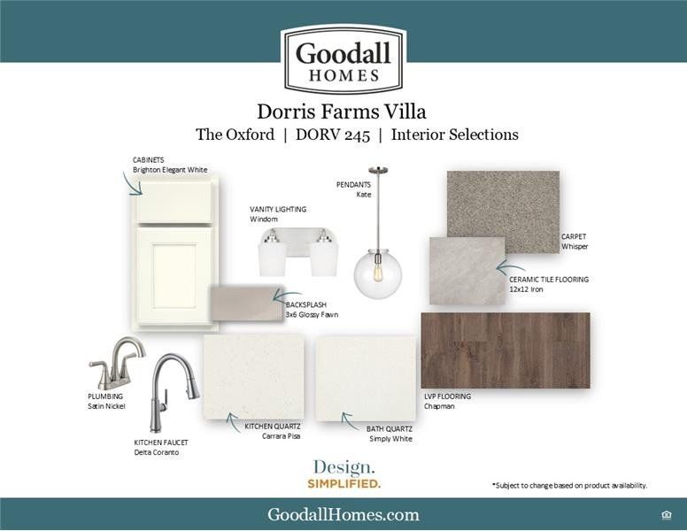 Sample of building materials used in homes in Dorris Farm at Willow Springs, White House (Image 30). Sample of building materials used in homes in Dorris Farm at Willow Springs, White House (Image 30).
