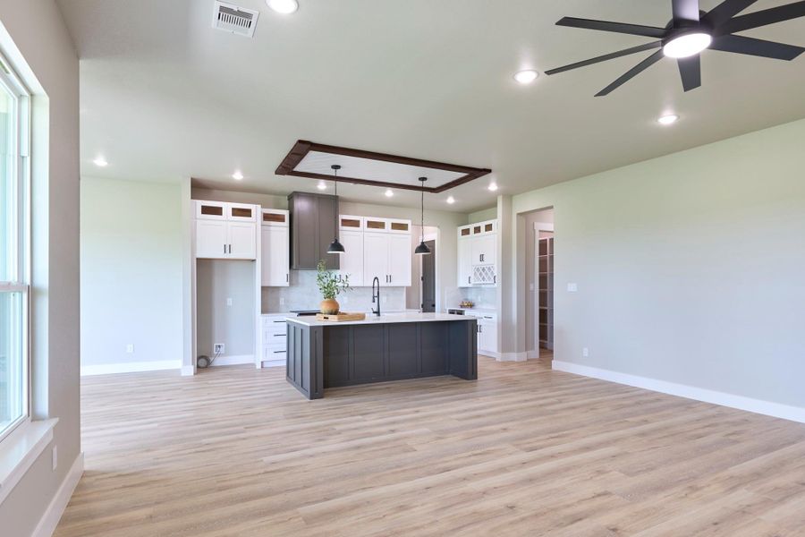 Furnished interior view inside a new home in , Angleton (Image 16).