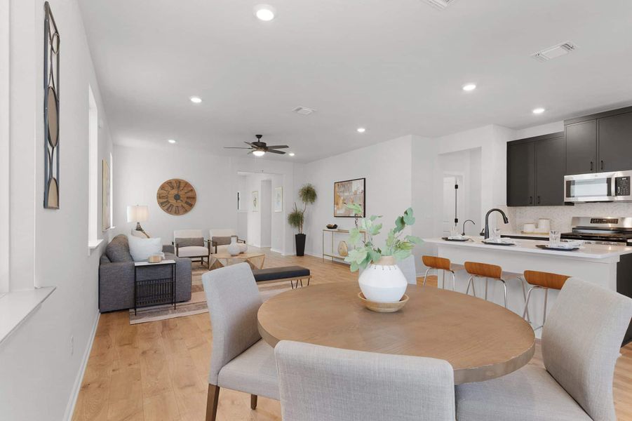 Furnished interior view inside a new home in Nolina, Georgetown (Image 14).
