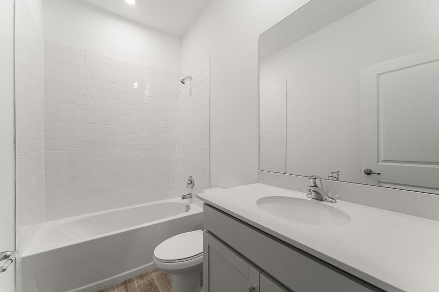 Furnished interior view inside a new home in Tradition - Cadence, Port St. Lucie (Image 7). Furnished interior view inside a new home in Tradition - Cadence, Port St. Lucie (Image 7).