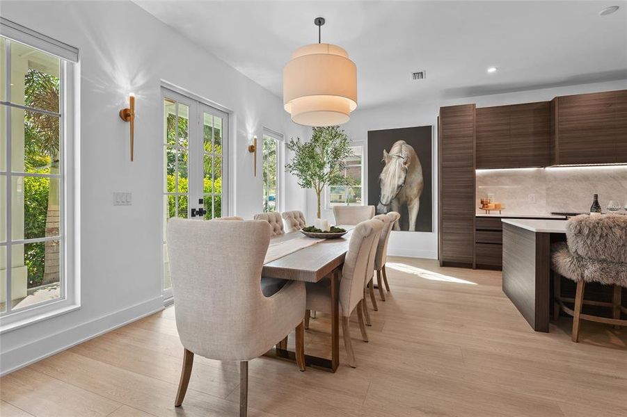 Furnished interior view inside a new home in , Sarasota (Image 17). Furnished interior view inside a new home in , Sarasota (Image 17).