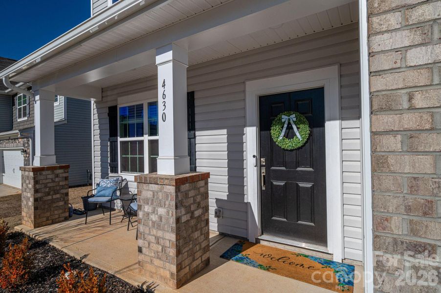 Exterior details and patio area of a home in , Maiden (Image 3). Exterior details and patio area of a home in , Maiden (Image 3).