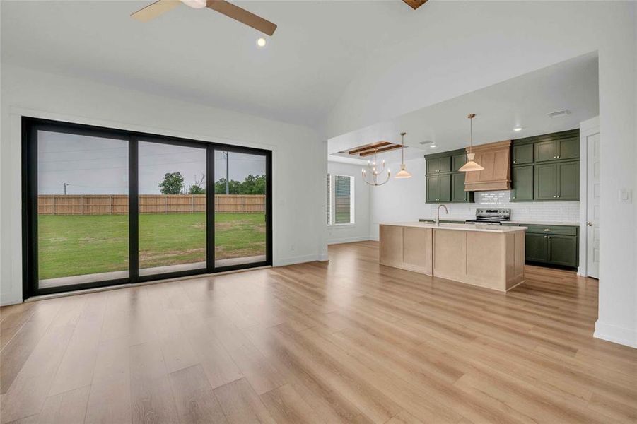 Please note: These interior photos are not of the actual home but are of a completed one with a similar floor plan. Finishes, features, and layouts may vary.