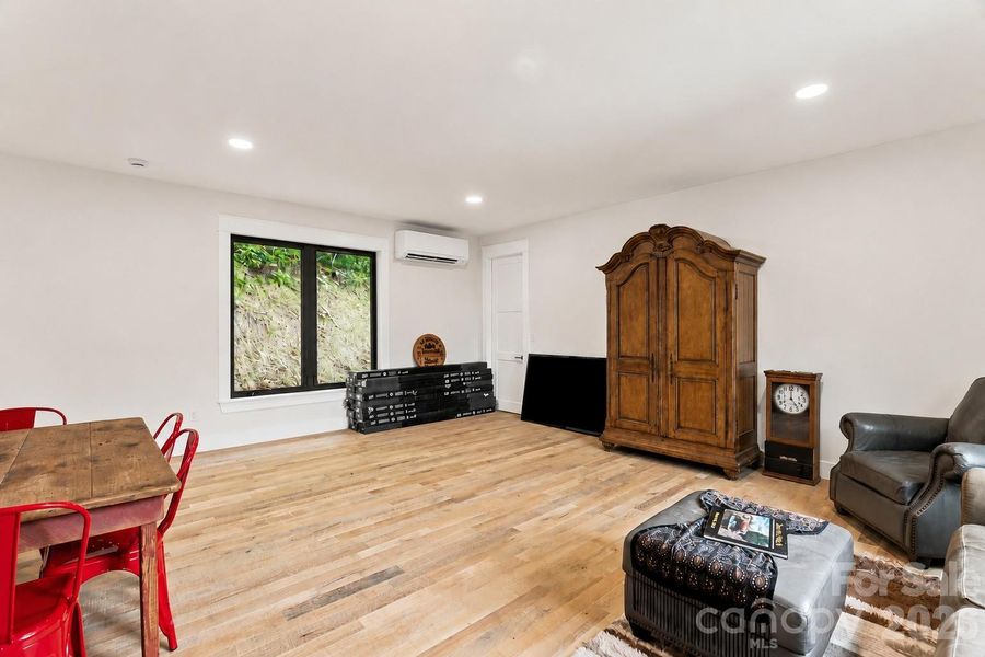 Over Garage Bonus room with mini split