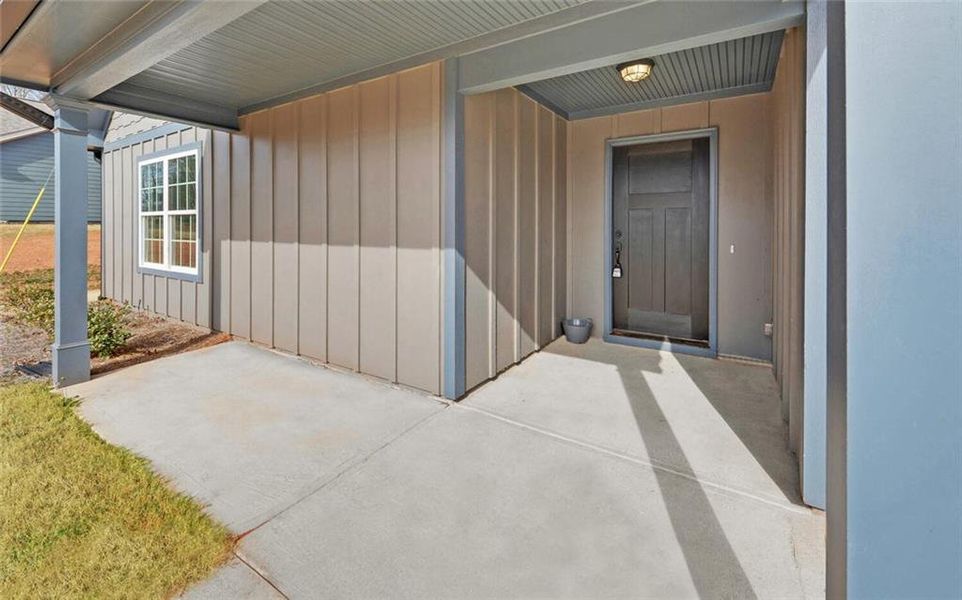 Exterior details and patio area of a home in , Lavonia (Image 4). Exterior details and patio area of a home in , Lavonia (Image 4).