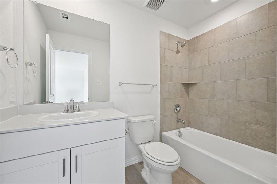 Photo is not of the actual home, but is an inspirational photo of builder’s model home and may depict options, furnishings, and/or decorator features that are not included.