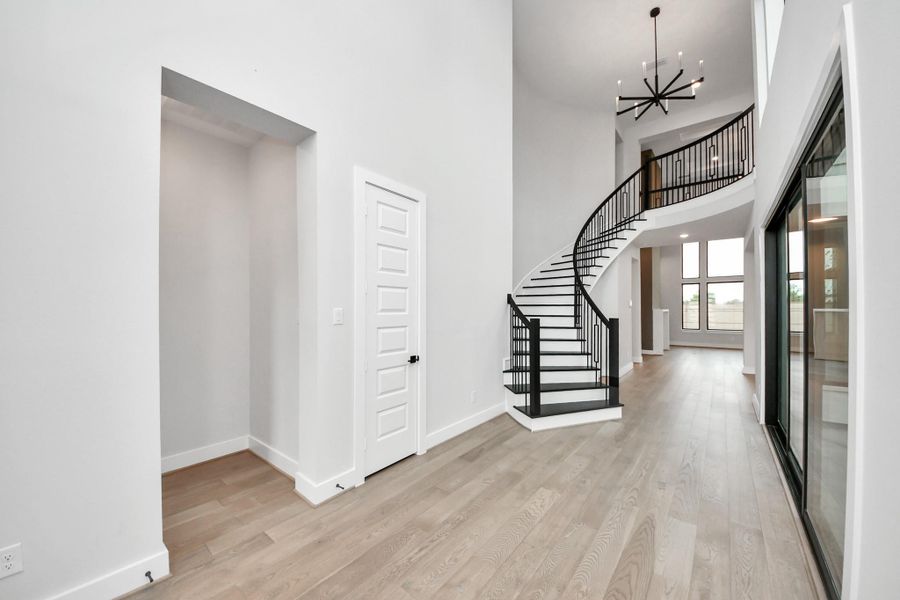 The grand entrance to your elegant home!