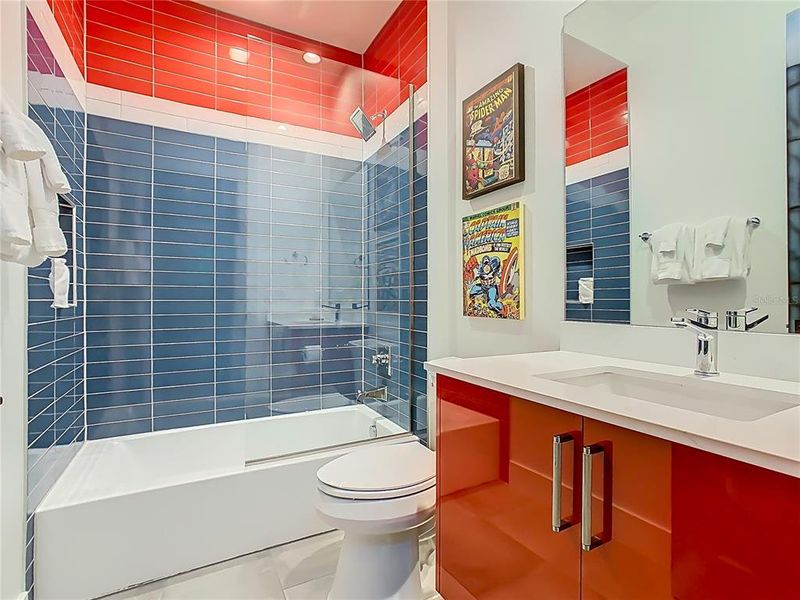 Furnished interior view inside a new home in , Reunion (Image 45). Furnished interior view inside a new home in , Reunion (Image 45).