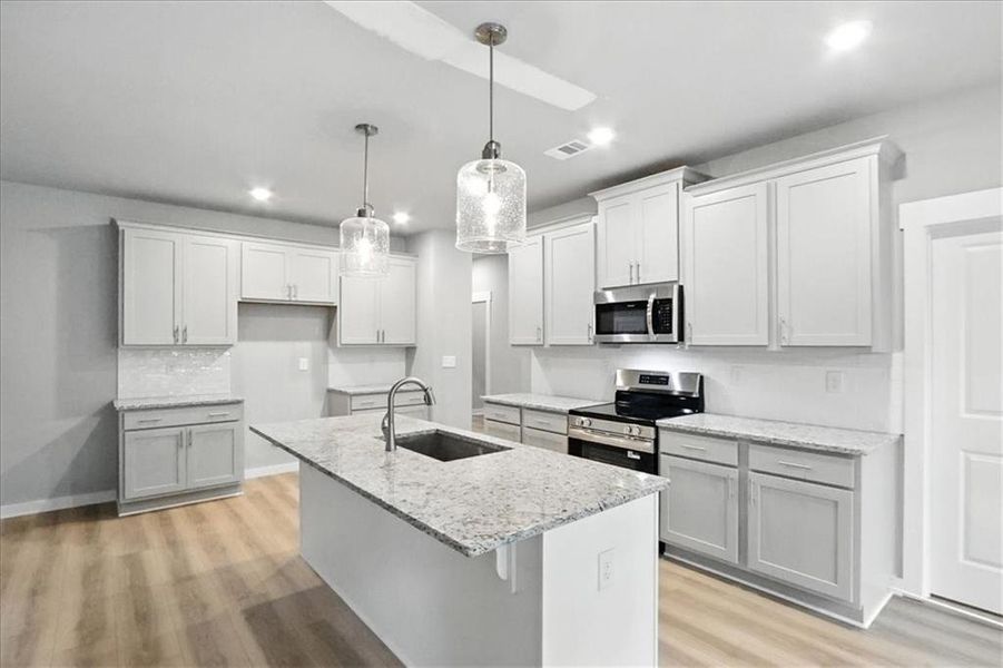 Furnished interior view inside a new home in , Jefferson (Image 8).