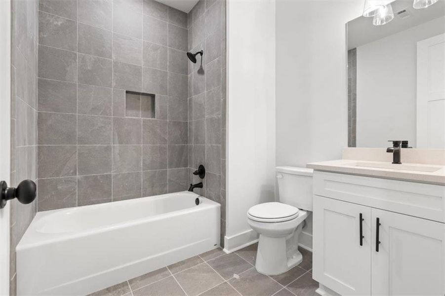 Furnished interior view inside a new home in , Rome (Image 18).