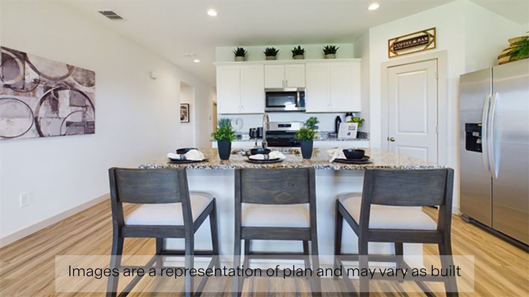 Furnished interior view inside a new home in Everest Heights, Lubbock (Image 9). Furnished interior view inside a new home in Everest Heights, Lubbock (Image 9).