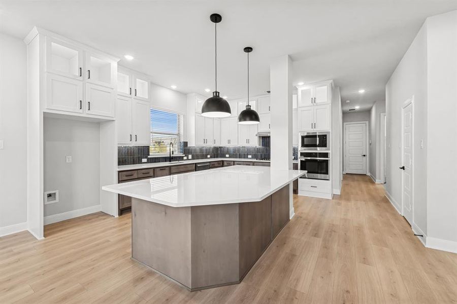 Furnished interior view inside a new home in South Pointe  Village Series, Mansfield (Image 16).