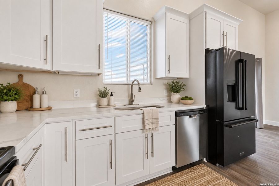 Furnished interior view inside a new home in , Atascosa (Image 14).